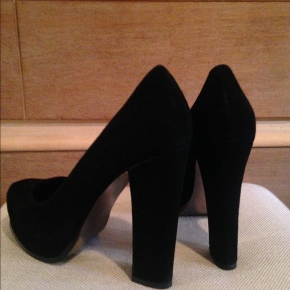 Steve Madden suede platform heels size 8 - Picture 3 of 6